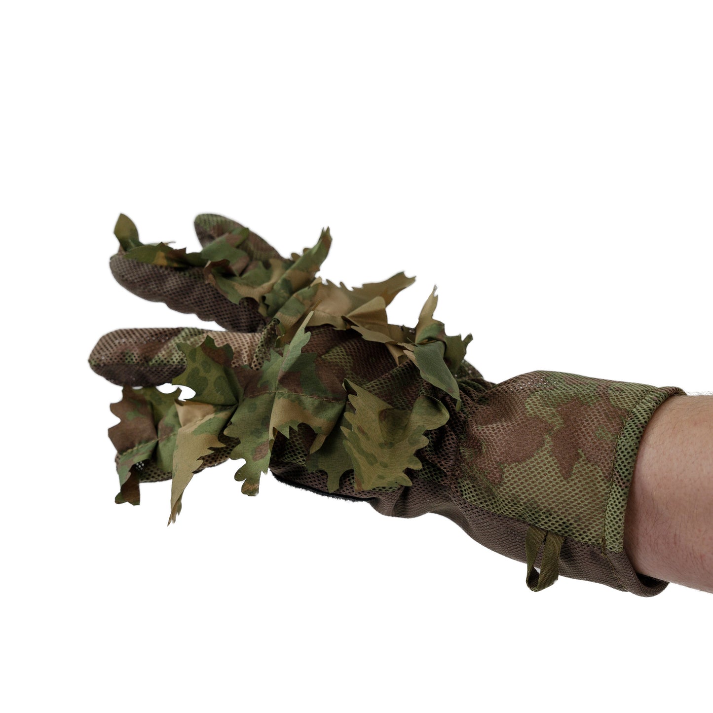 3D Leaf Suit Gloves - Brown Oak - Alder - Green - S