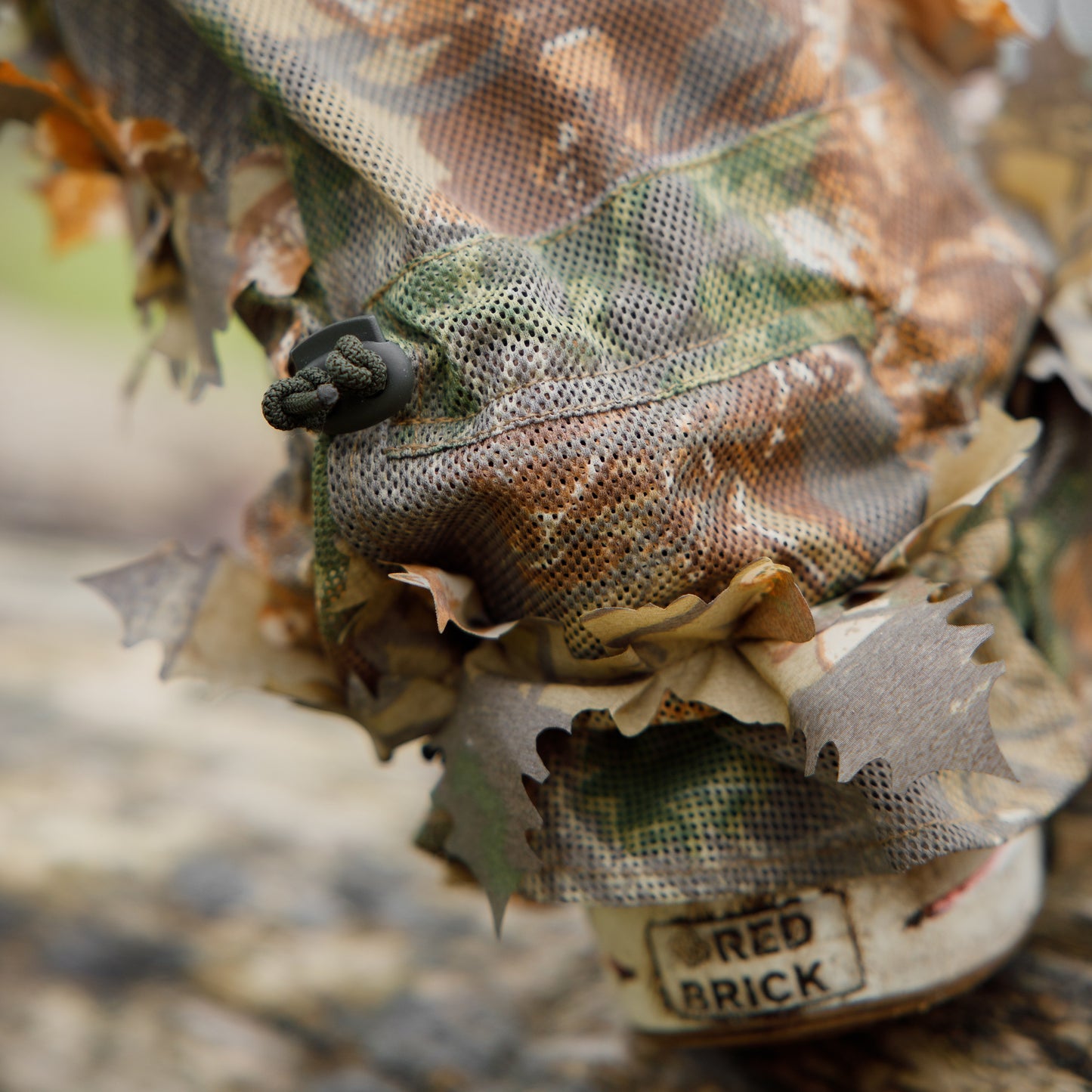 Brown Oak Leaf Suit Gaiters