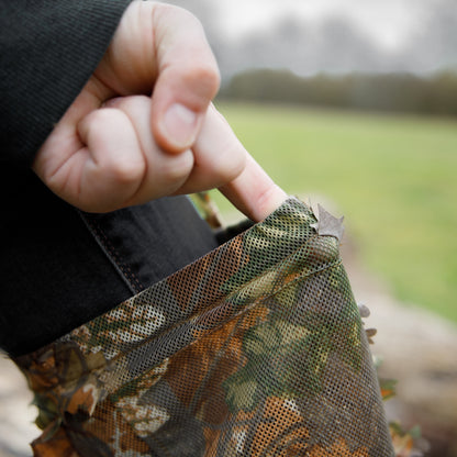Brown Oak Leaf Suit Gaiters