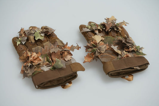 Crafted Ghillie Gloves Brown Oak