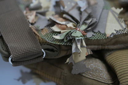 Crafted Ghillie Gloves Brown Oak