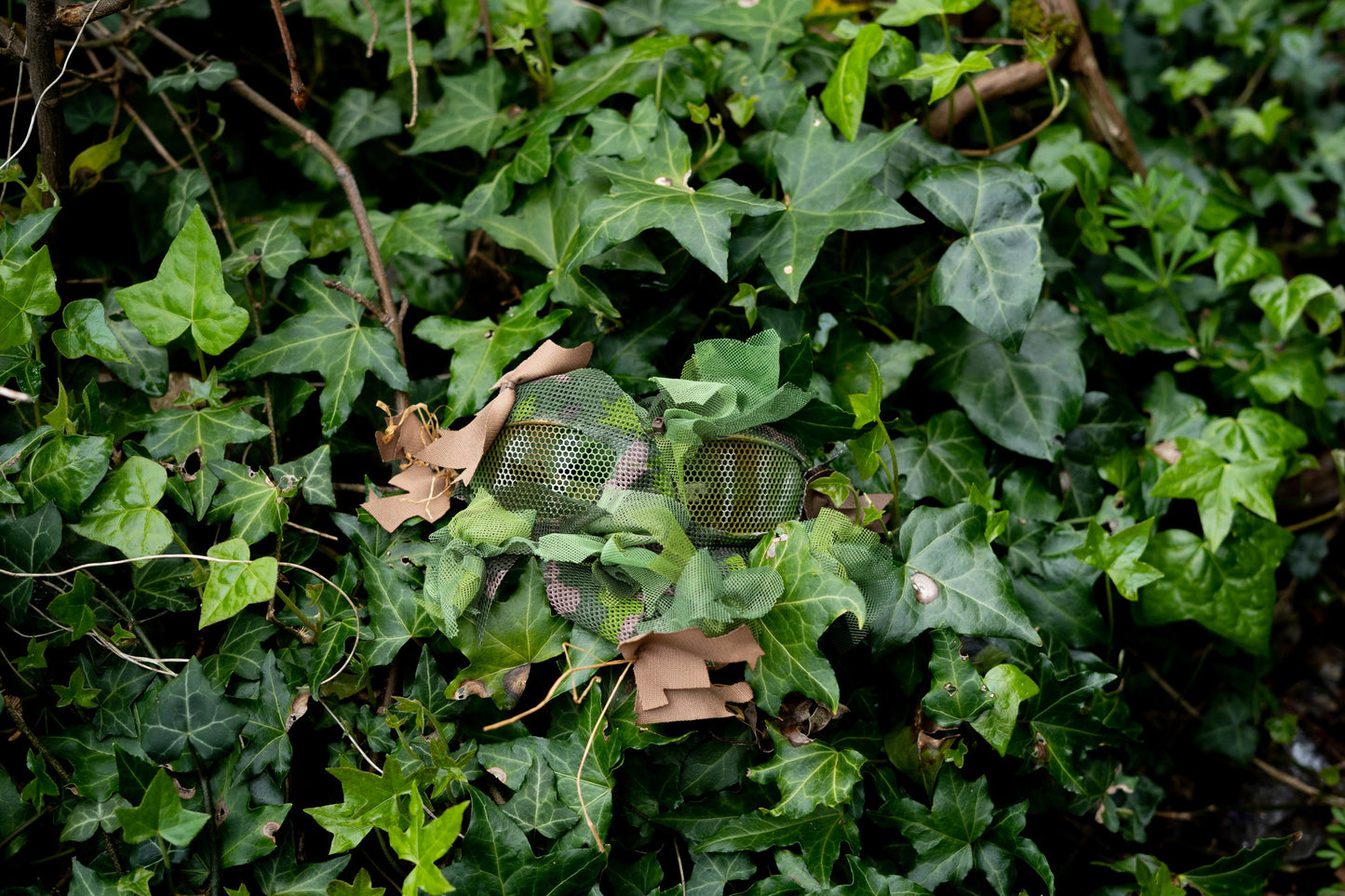 Aka Staten Nudas Crafted Mesh Goggles - Green