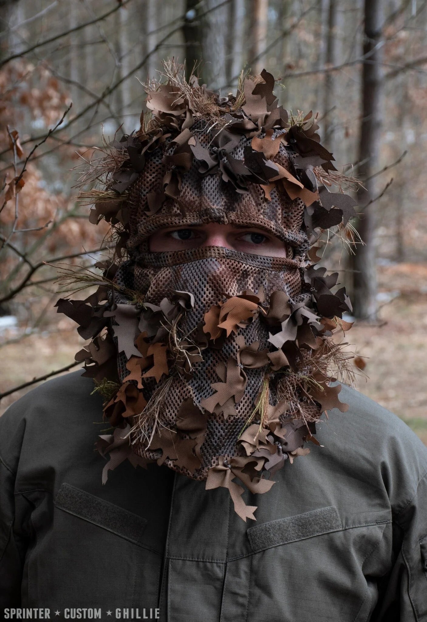 Oak Master Balaclava High Contrast Brown