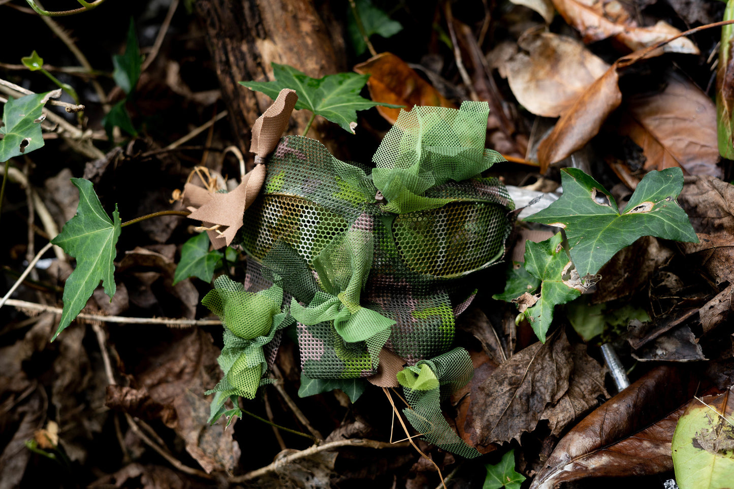 Aka Staten Nudas Crafted Mesh Goggles - Green