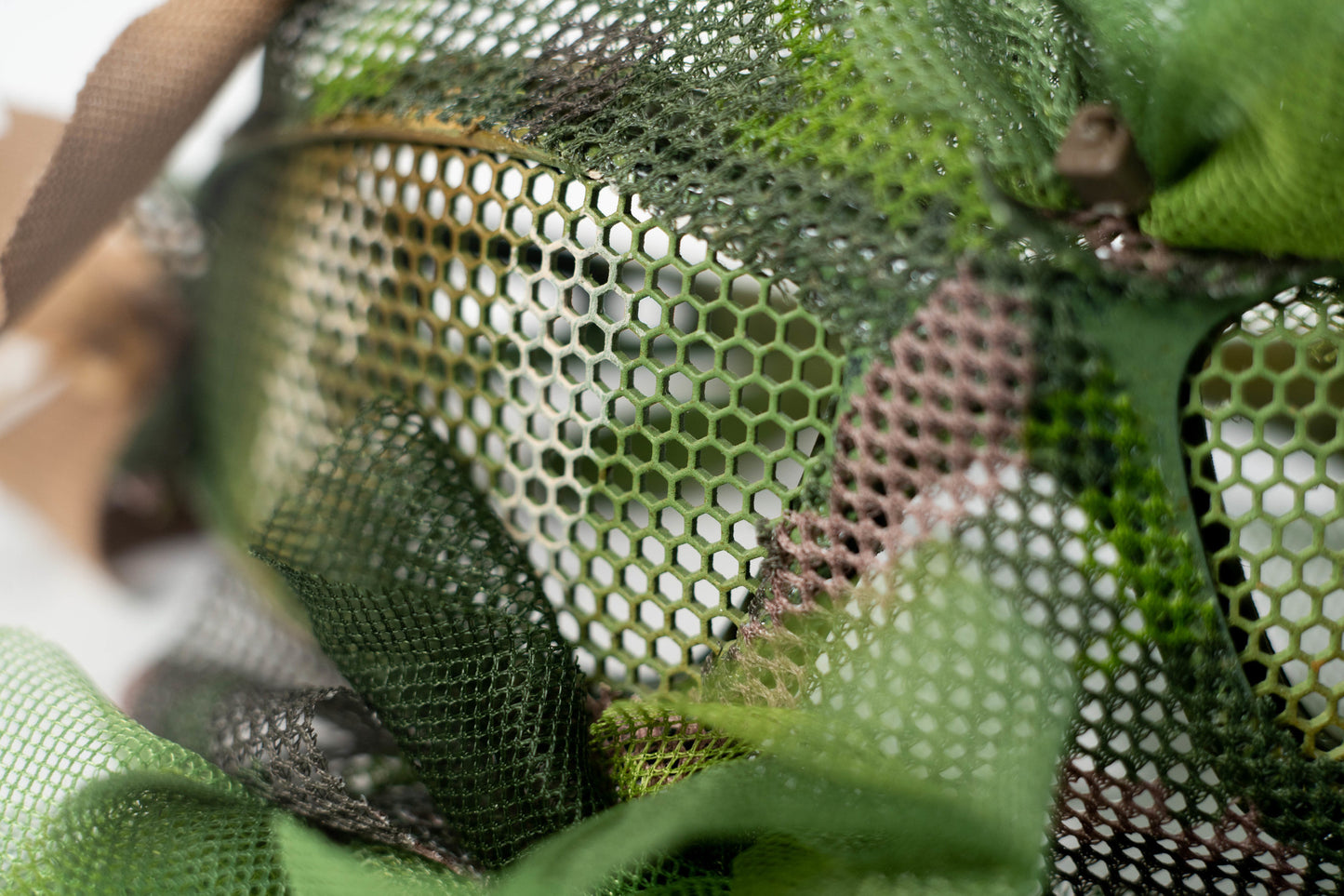 Aka Staten Nudas Crafted Mesh Goggles - Green