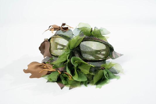 Aka Staten Nudas Crafted Mesh Goggles - Green